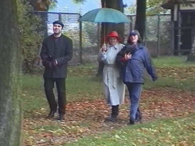 Olaf, Christa, Sabine mit Franz